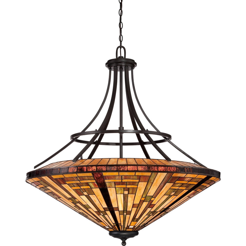 Quoizel TFST2840VB Stephen Eight Light Pendant, Vintage Bronze Main Image.jpg