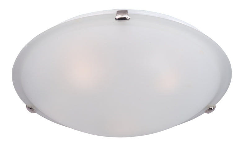Maxim 11060FTSN Malaga Four Light Flush Mount, Satin Nickel Main Image.jpg