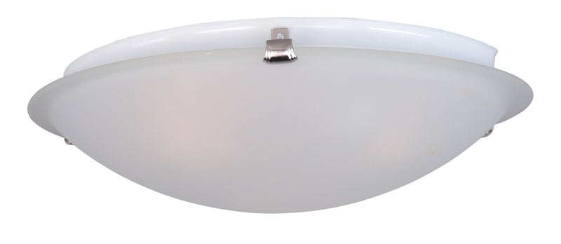 Maxim 2680FTSN Malaga Two Light Flush Mount, Satin Nickel Main Image.jpg