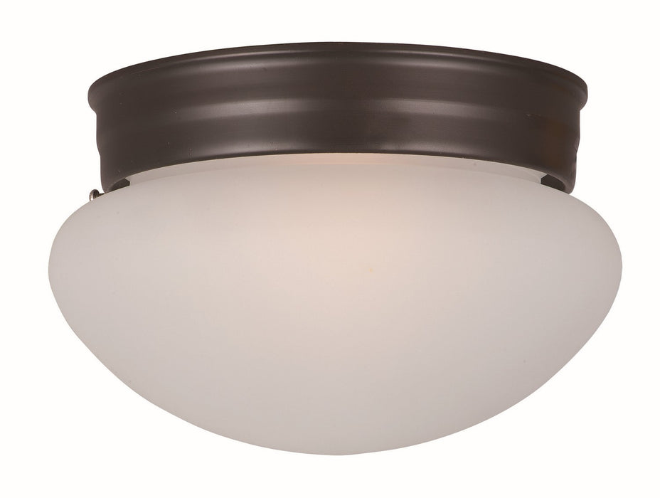 Maxim 5884FTOI Essentials - 588x One Light Flush Mount, Oil Rubbed Bronze Main Image.jpg