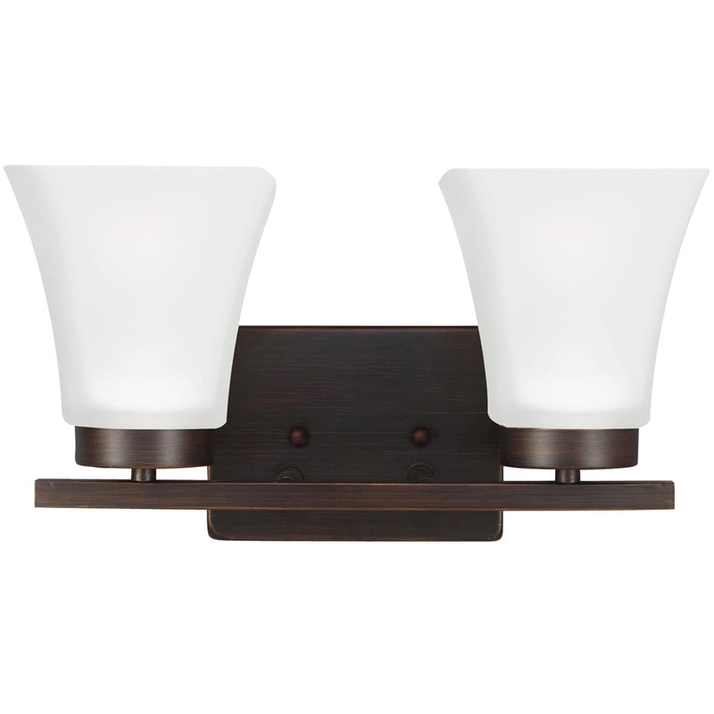 Generation Lighting 4411602-710 Bayfield Two Light Wall / Bath, Bronze Main Image.jpg