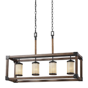 Generation Lighting 6613304-846 Dunning Four Light Island Pendant, Stardust Main Image.jpg