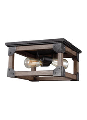 Generation Lighting 7513302-846 Dunning Two Light Flush Mount, Stardust Main Image.jpg
