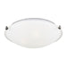 Generation Lighting 7543503-962 Clip Ceiling Flush Mount Three Light Flush Mount, Brushed Nickel Main Image.jpg