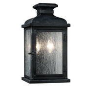Visual Comfort Studio OL11100DWZ Pediment Two Light Lantern, Dark Weathered Zinc Main Image.jpg