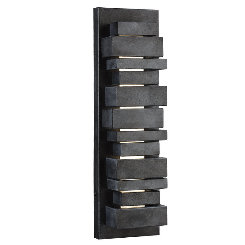 Visual Comfort Studio OL11201DWZ Ledgend LED Outdoor Wall Sconce, Dark Weathered Zinc Main Image.jpg