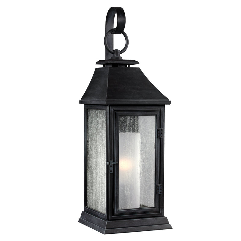 Visual Comfort Studio OL10600DWZ Shepherd One Light Lantern, Dark Weathered Zinc Main Image.jpg