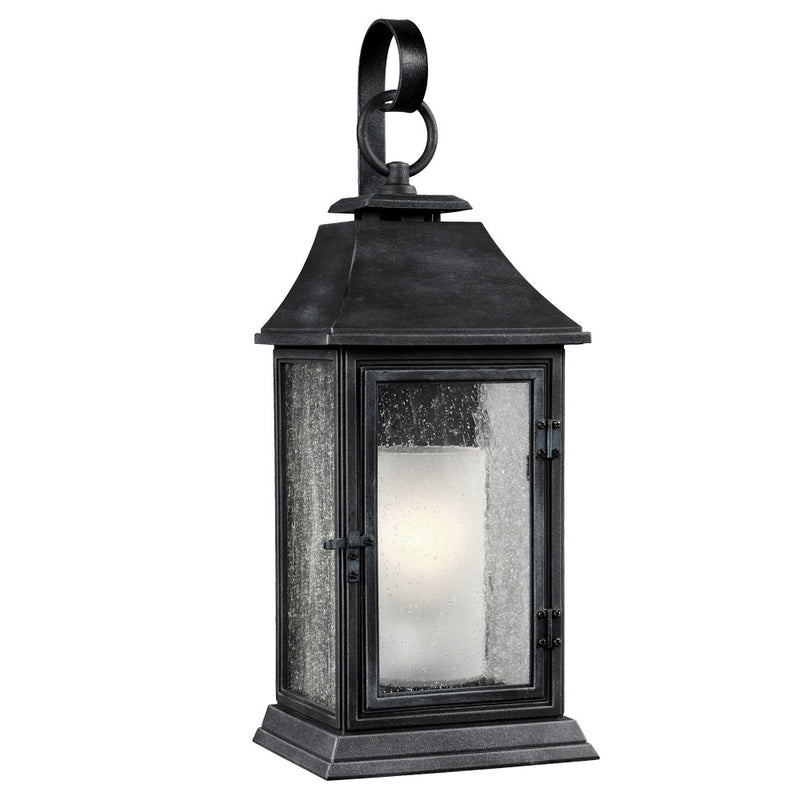 Visual Comfort Studio OL10602DWZ Shepherd One Light Lantern, Dark Weathered Zinc Main Image.jpg