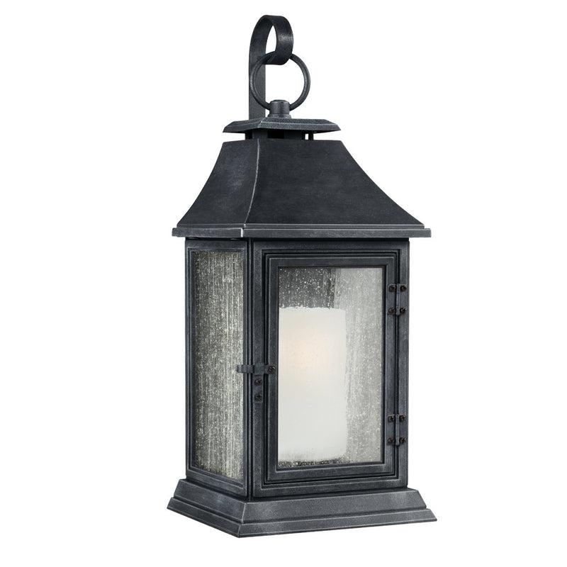 Visual Comfort Studio OL10603DWZ Shepherd One Light Lantern, Dark Weathered Zinc Main Image.jpg