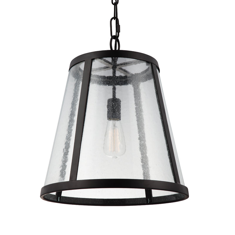 Visual Comfort Studio P1289ORB Harrow One Light Pendant, Oil Rubbed Bronze Main Image.jpg