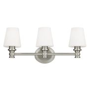 Visual Comfort Studio VS22103SN Xavierre Three Light Vanity, Satin Nickel Main Image.jpg
