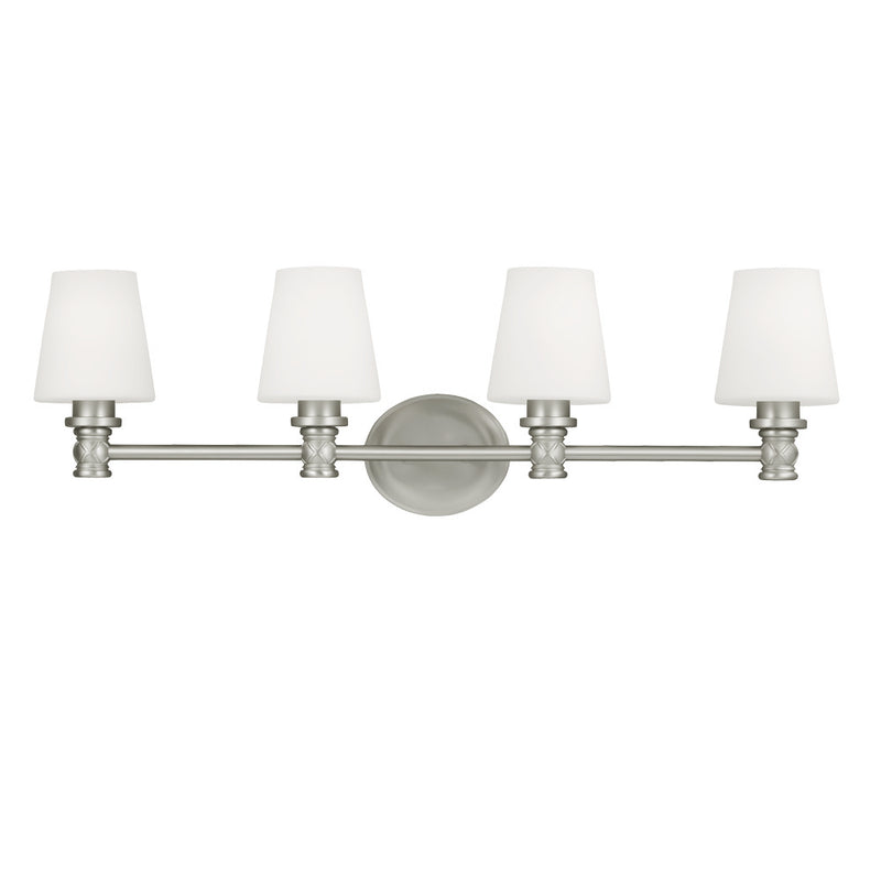 Visual Comfort Studio VS22104SN Xavierre Four Light Vanity, Satin Nickel Main Image.jpg