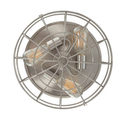 Savoy House 6-8074-15-SN Three Light Flush Mount, Satin Nickel (3)