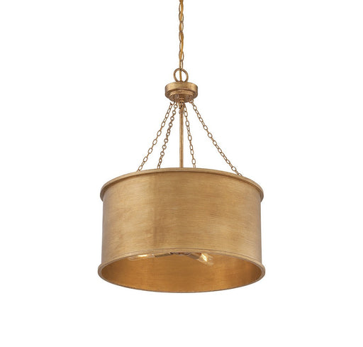 Savoy House 7-487-4-54 Four Light Pendant, Gold Patina (2)
