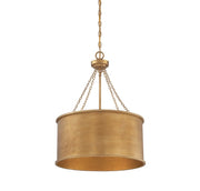Savoy House 7-487-4-54 Four Light Pendant, Gold Patina (3)
