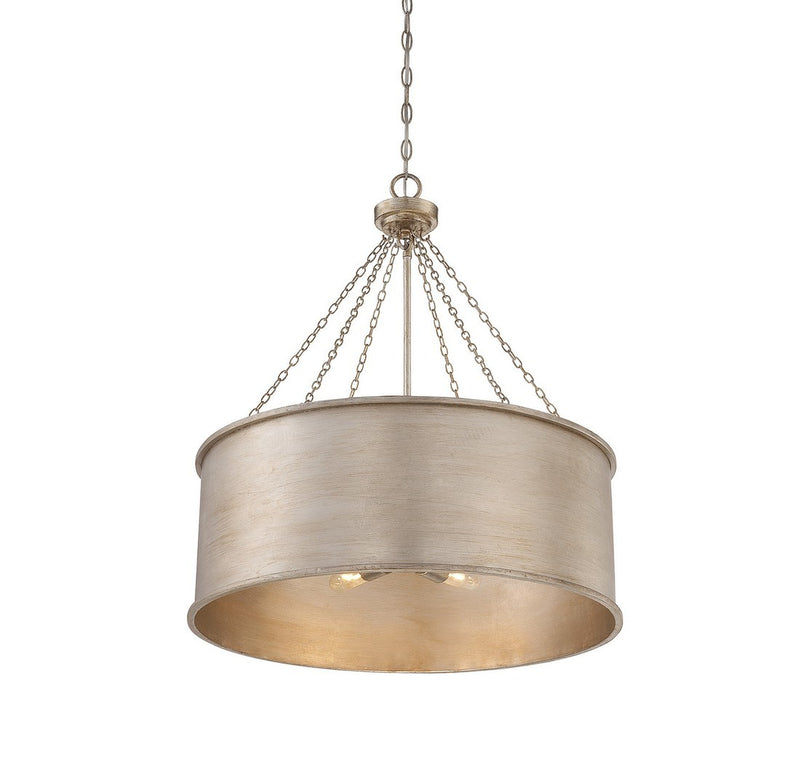 Savoy House 7-488-6-53 Six Light Pendant, Silver Patina (2)