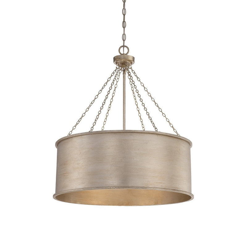 Savoy House 7-488-6-53 Six Light Pendant, Silver Patina (3)