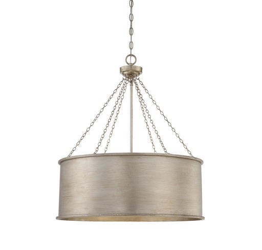 Savoy House 7-488-6-53 Six Light Pendant, Silver Patina