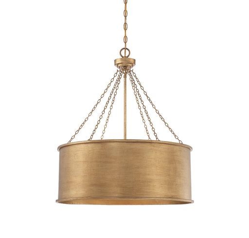 Savoy House 7-488-6-54 Six Light Pendant, Gold Patina