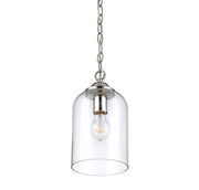 Savoy House 7-700-1-109 One Light Pendant, Polished Nickel (2)