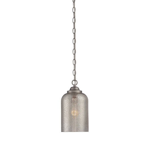 Savoy House 7-701-1-SN One Light Pendant, Satin Nickel