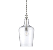 Savoy House 7-702-1-109 One Light Pendant, Polished Nickel