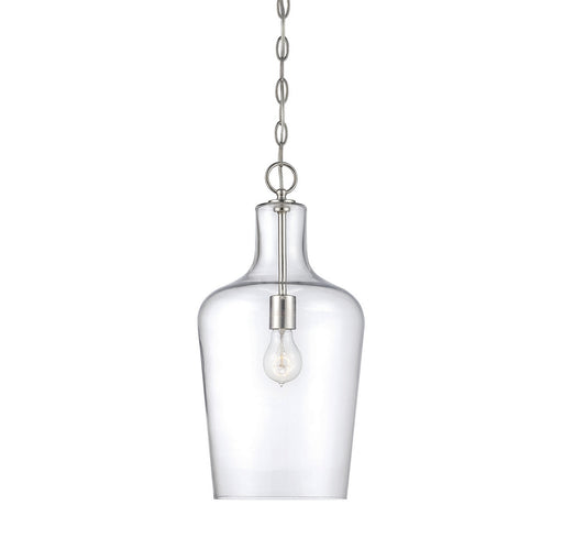 Savoy House 7-702-1-109 One Light Pendant, Polished Nickel