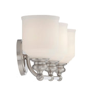 Savoy House 8-6836-3-SN Three Light Bath Bar, Satin Nickel (3)