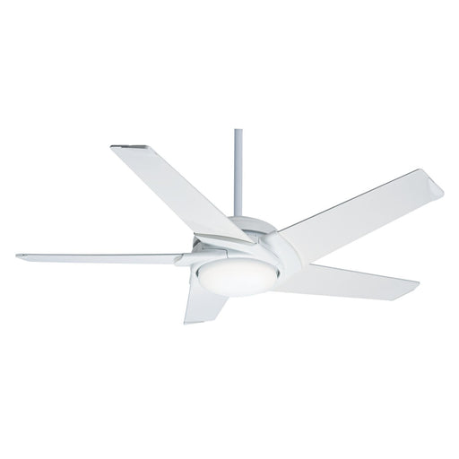 Casablanca 59165 Stealth 54" Ceiling Fan Snow White Main Image.jpg