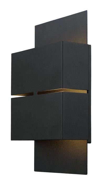 Eglo USA 200886A Kibea LED Outdoor Wall Light Matte Black Main Image.jpg