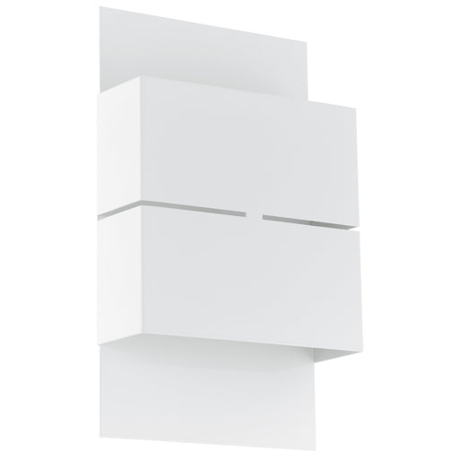 Eglo USA 93253A Kibea LED Outdoor Wall Light White Main Image.jpg