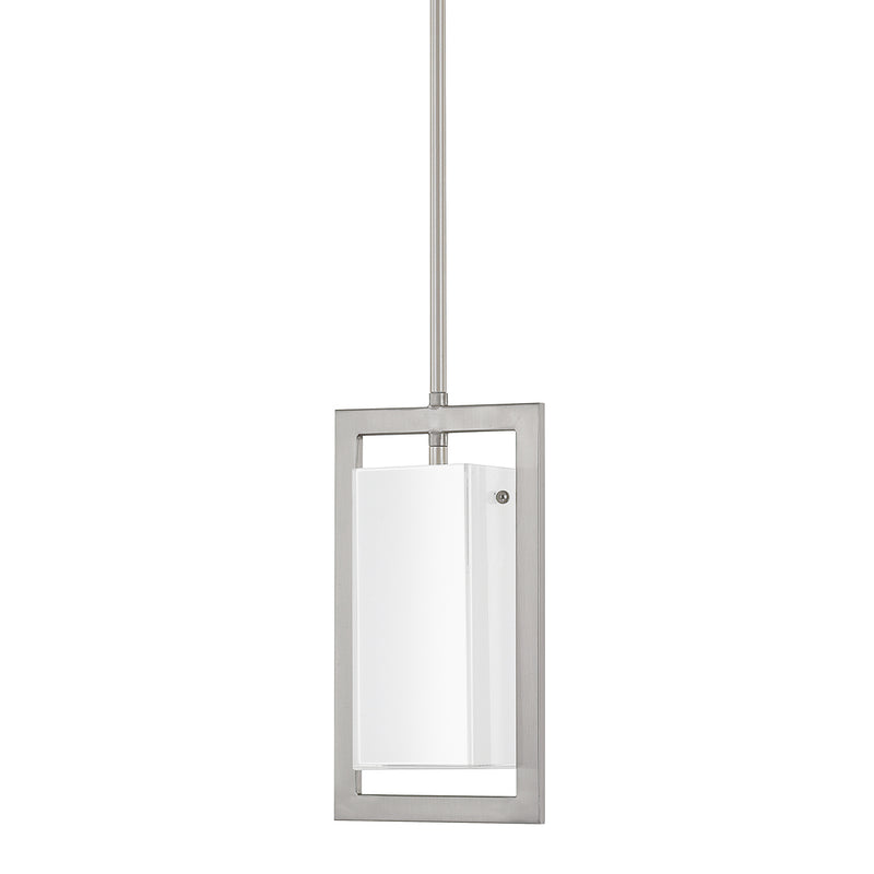 Capital Lighting 4751BN-153 Tahoe One Light Pendant, Brushed Nickel Main Image.jpg