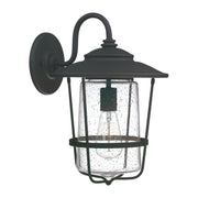 Capital Lighting 9602BK Creekside One Light Outdoor Wall Lantern, Black Main Image.jpg
