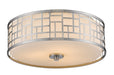 Z-Lite 330F16-BN Elea Three Light Flush Mount, Brushed Nickel Main Image.jpg