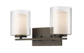 Z-Lite 426-2V-OB Willow Two Light Vanity, Olde Bronze Main Image.jpg