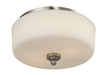 Z-Lite 434-F2-BN Cardinal Two Light Flush Mount, Brushed Nickel Main Image.jpg