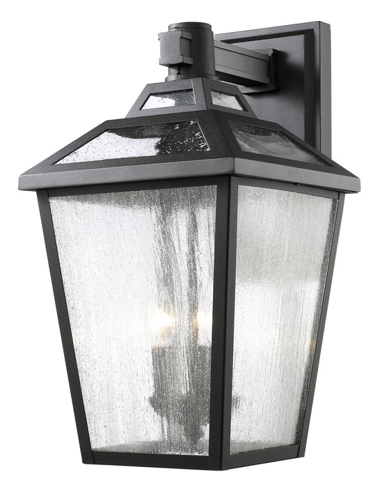 Z-Lite 539B-BK Bayland Three Light Outdoor Wall Sconce, Black Main Image.jpg