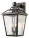 Z-Lite 539B-ORB Bayland Three Light Outdoor Wall Sconce, Oil Rubbed Bronze Main Image.jpg