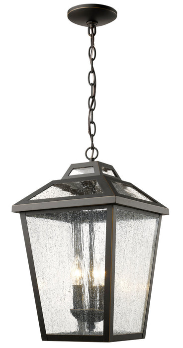 Z-Lite 539CHB-ORB Bayland Three Light Outdoor Chain Mount Ceiling Fixture, Oil Rubbed Bronze Main Image.jpg