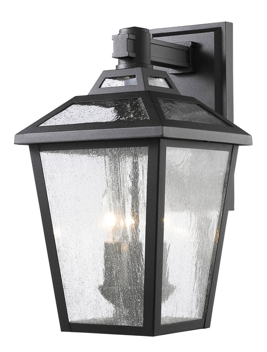 Z-Lite 539M-BK Bayland Three Light Outdoor Wall Sconce, Black Main Image.jpg