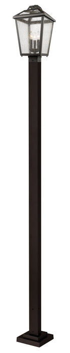 Z-Lite 539PHBS-536P-ORB Bayland Three Light Outdoor Post Mount, Oil Rubbed Bronze Main Image.jpg