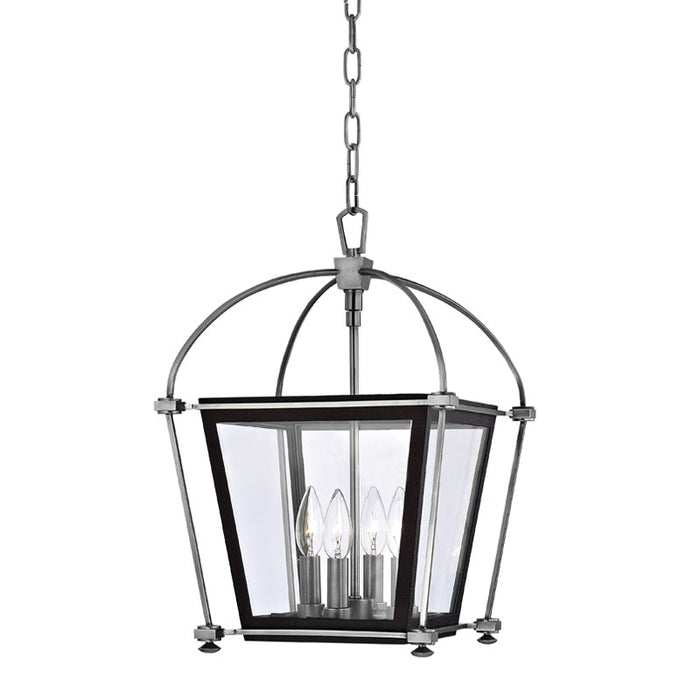 Hudson Valley 3612-PN Hollis Four Light Pendant, Polished Nickel Main Image.jpg