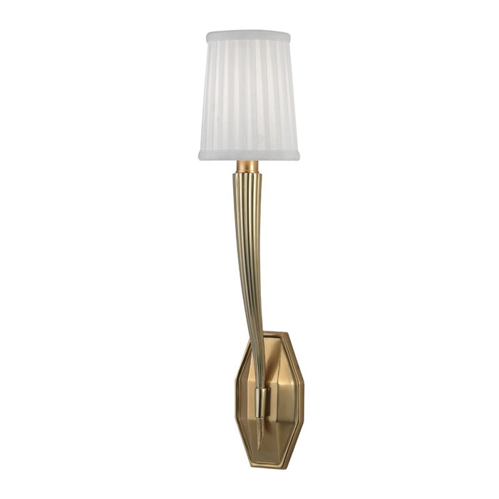 Hudson Valley 3861-AGB Erie One Light Wall Sconce, Aged Brass Main Image.jpg