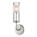 Hudson Valley 3901-PN Wentworth One Light Wall Sconce, Polished Nickel Main Image.jpg