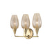 Hudson Valley 4703-AGB Longmont Three Light Wall Sconce, Aged Brass Main Image.jpg