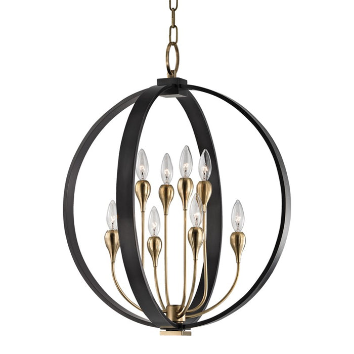 Hudson Valley 6722-AOB Dresden Eight Light Chandelier, Aged Old Bronze Main Image.jpg