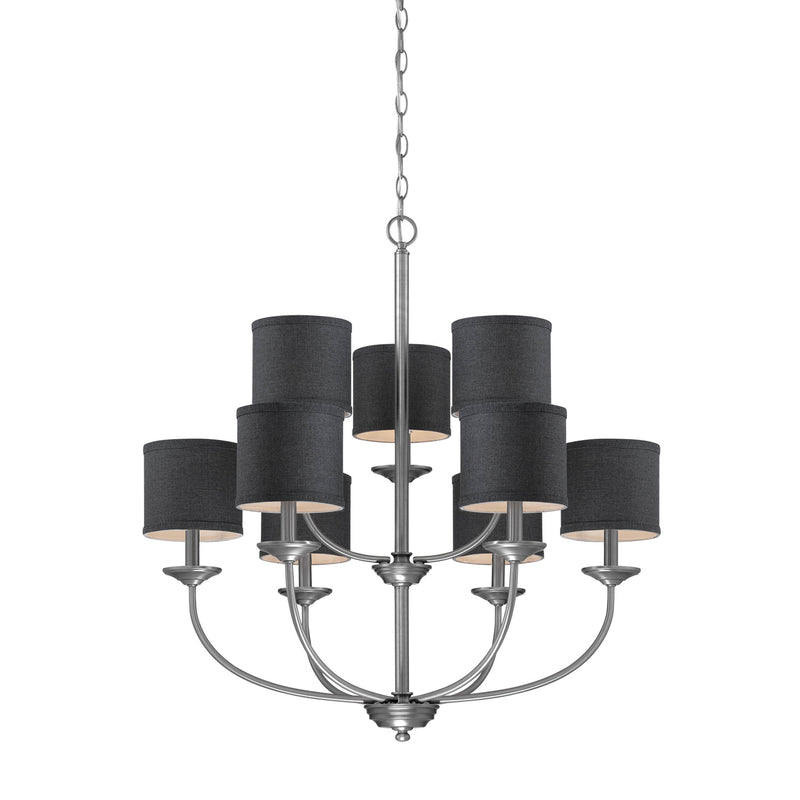 Millennium 3119-BPW Jackson Nine Light Chandelier, Brushed Pewter Main Image.jpg