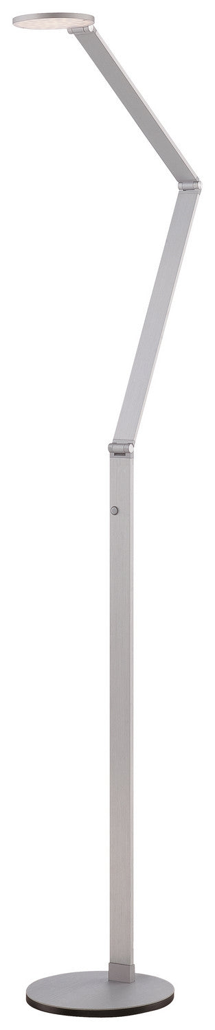 George Kovacs P305-2-654-L George`S Reading Room LED Floor Lamp, Chiseled Nickel Main Image.jpg