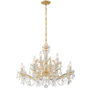 Crystorama 4479-GD-CL-S Maria Theresa 12 Light Chandelier Gold Alternate Image 2.jpg
