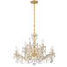 Crystorama 4479-GD-CL-SAQ Maria Theresa 12 Light Chandelier Gold Alternate Image 2.jpg